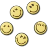 Smileyworld, σετ 5 τεμαχίων Γούρια Jibbitz™