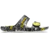SmileyWorld x Classic Sandal «Μαύρο-Λευκό»