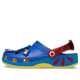 Snow White Classic Clog “Blue Yellow Red”
