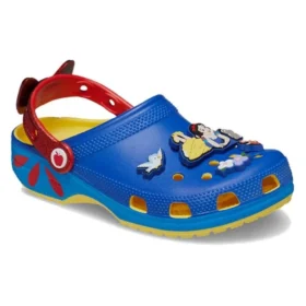 Snow White Classic Clog “Blue Yellow Red”