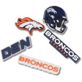Συλλογή 5 γουριών Jibbitz™ για παπούτσια Nfl Denver Broncos