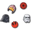 Συλλογή 5 γούρων Jibbitz™ με σύμβολα Star Wars
