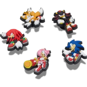 Συλλογή 5 γούρων Jibbitz™ με τον Sonic the Hedgehog