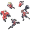 Συλλογή 5 γούρων Jibbitz™ Pixar Incredibles