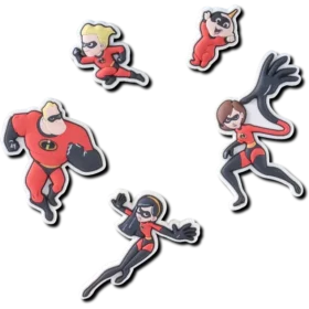 Συλλογή 5 γούρων Jibbitz™ Pixar Incredibles