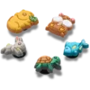Συλλογή 5 γούρων Jibbitz™ Super Pets