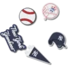 Συλλογή 5 γούρων Jibbitz των New York Yankees της MLB