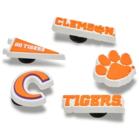 Συλλογή 5 γούρων Jibbitz του Πανεπιστημίου Clemson