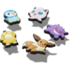 Συλλογή 5 κομμάτια Γούρια Jibbitz™ με θέμα Pokémon