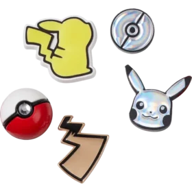 Συλλογή 5 τεμαχίων Γούρια Jibbitz™ με θέμα το Pokémon