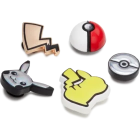 Συλλογή 5 τεμαχίων Γούρια Jibbitz™ με θέμα το Pokémon